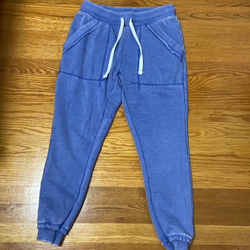 purple sweatpants